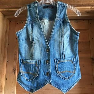 Denim vest
